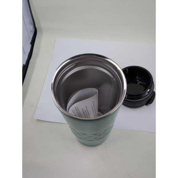 PRIMULA 18oz Double Wall Stainless Steel Green Travel Coffee Mug Tumbler Cup New - Picture 5 of 10